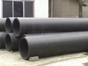 pe供排水管圖片,pe供排水管高清圖片 山東陽谷永勝橡塑總廠,